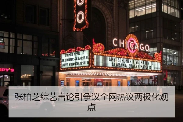张柏芝综艺言论引争议全网热议两极化观点